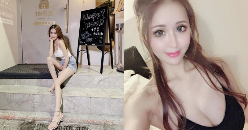 【WPT扑克】長腿正妹淇淇「餐廳前拍下撩人辣照」，優質大長腿比例太逆天了！