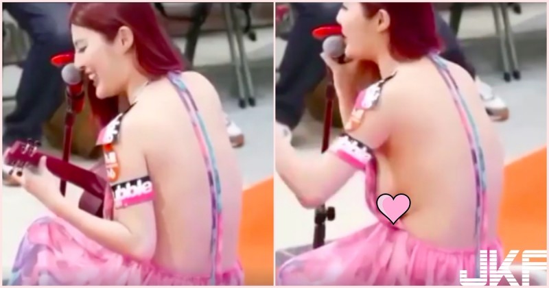 【WPT扑克】這招太狂！展場爆乳妹「極限露出」整顆差點滑出！超兇悍「大尺度畫面」沒有極限..