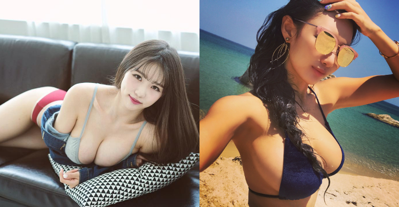 【WPT扑克】太狂！韓國爆奶車模「HD車頭燈」超不科學，網友：無法專心開車！