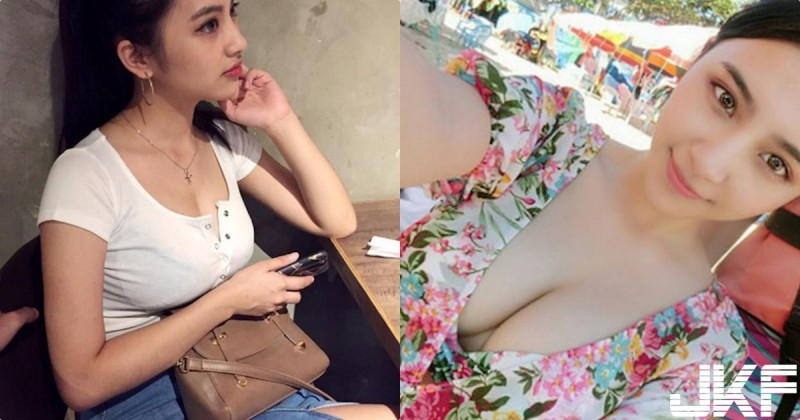 【WPT扑克】好大膽～「正妹護理師」穿「超薄白T」用餐， 胸罩好明顯！