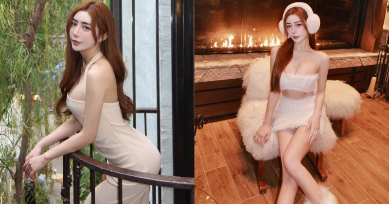 【WPT扑克】冬天也要爆乳！天燈妹「樂樂」火辣穿搭不畏寒，「雪白美胸細腰」大方露出