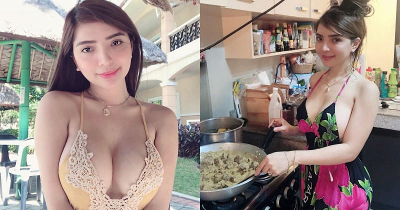 【WPT扑克】「大奶俏廚娘」不穿bra晃奶下廚！超豐滿「巨乳肥尻」每位瞬間升級！