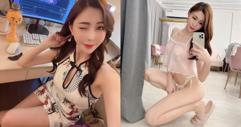 【WPT扑克】氣質長腿正妹「黃艾比」穿旗袍開直播，「雪乳美腿」線條好犯規！