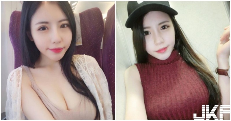 【WPT扑克】捕獲超兇高鐵正妹，深V美乳「形狀太邪惡」，旁邊乘客都受不了了！