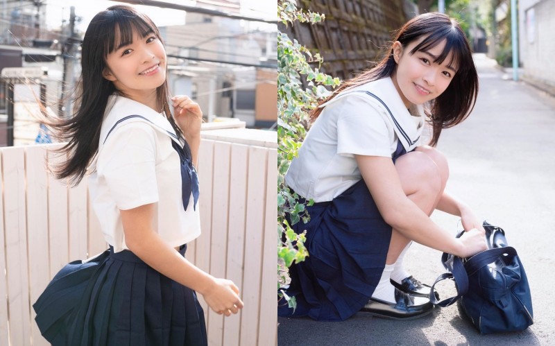 【WPT扑克】300萬光年一遇美少女！清純水手服妹「百川晴香」回眸一笑百媚生　只需一秒就讓人動心