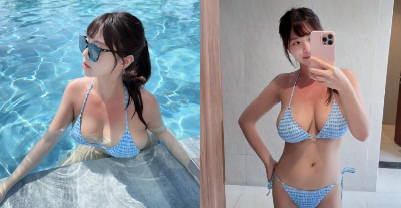 【WPT扑克】這個曬痕讓全台男人心疼！巨乳護理師富國島耍辣露出大片紅痕