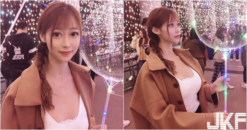 【WPT扑克】耶誕城捕捉到「氣質正妹」多琳Doreen，甜美大眼兇猛長輩都「比氣球大」～