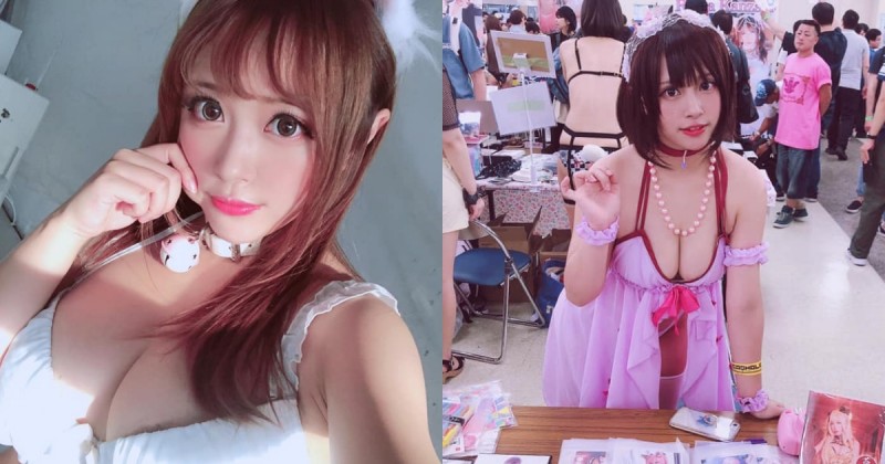 【WPT扑克】34F兇猛coser「何苔苔」跑日本參展，快被高溫熔化，回來剛好準備被吃掉啦～