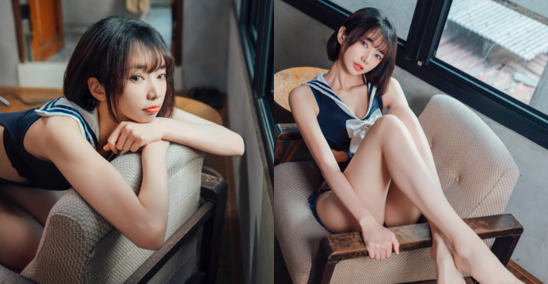 【WPT扑克】清甜女高生「優寶」美腿跨坐，「嘟嘴賣萌」學長一秒就融化