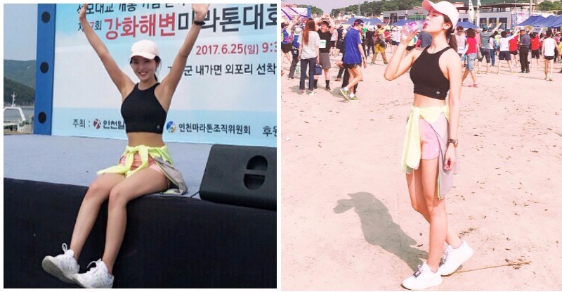 【WPT扑克】動起來！路跑正妹短褲秀「逆天長腿」橫掃全場，「性感身材」嚇壞一票人！