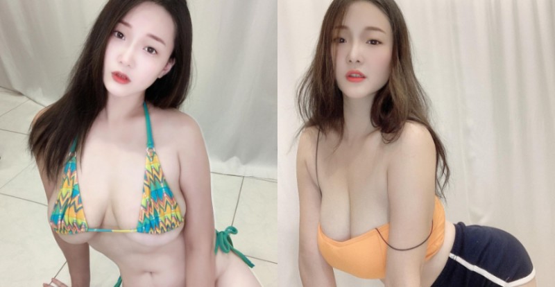 【WPT扑克】外拍甜心「施菲亞Feiya」比基尼罩不住　嬌嗔：「Word很大，你忍一下」