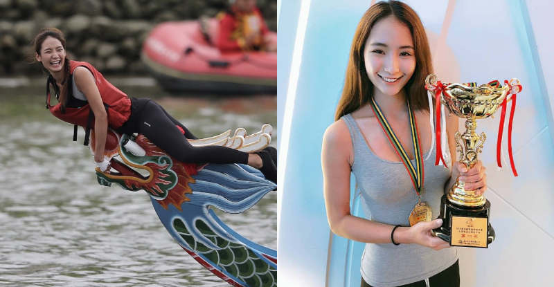 【WPT扑克】神到了！端午龍舟「正妹奪標手」引關注　甜美外表下是超爆乳身材！