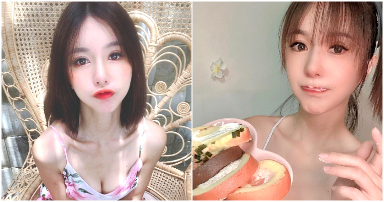 【WPT扑克】嘴裡滿滿鮮奶油！「長腿美模」Via 潘維亞吃貨上身　網友：這畫面實在太誘人…