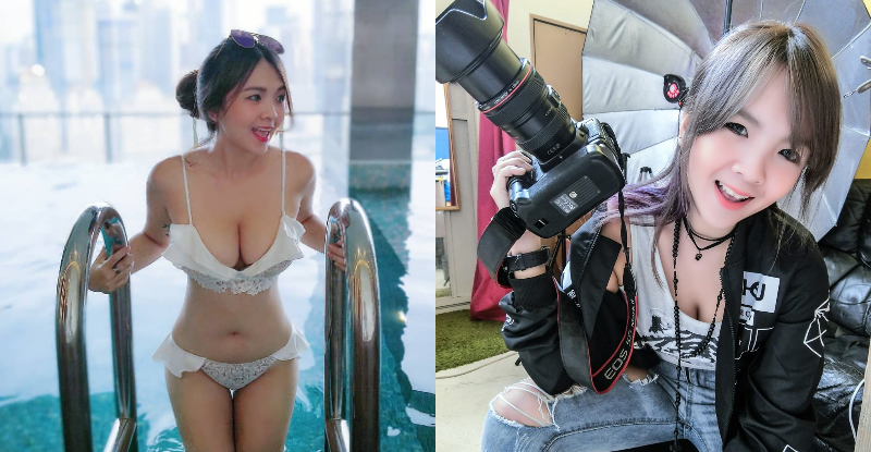 【WPT扑克】大尺辣模轉行「爆奶攝影師」！挺超大白皙巨乳拍照　一彎腰差點掉出！