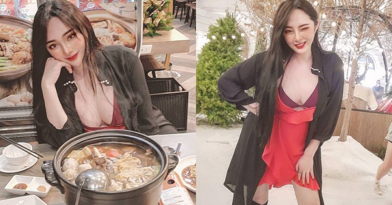 【WPT扑克】嗆辣護理師黃靜下班「爆乳吃羊肉爐」，超渾圓「雪白巨乳」光看就補好補滿！