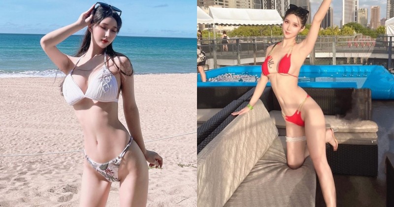 【WPT扑克】高雄碼頭打水戰！長腿巨乳妹「夢夢MonMon」，濕到懷疑人生！