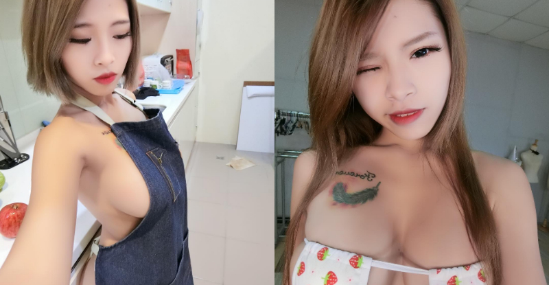 【WPT扑克】巨乳妹子穿上裸體圍裙不小心「霸氣側露」　不害臊大開兩盞「車頭燈」！