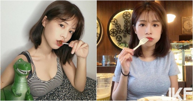 【WPT扑克】妹子進食好呆萌！「短髮正妹」深藏不露，每次拍照都有亮點～