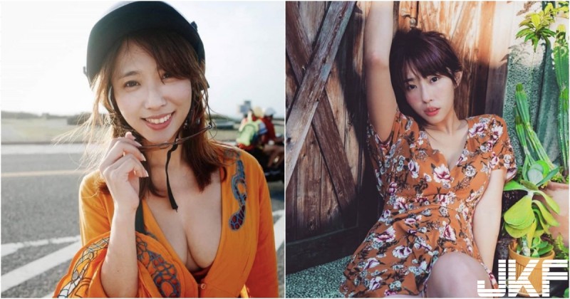 【WPT扑克】公路上出現「深溝大奶妹」！雪白美乳深Ｖ佯裝包不住，大方出來吹海風啦！