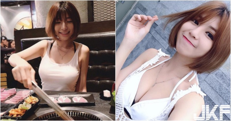 【WPT扑克】超爽der！同桌吃飯的「背心大奶妹」！渾圓飽滿的豐滿上圍讓人「想吃麻糬」！