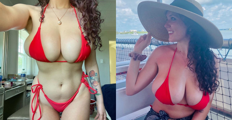 【WPT扑克】兇！比基尼妹「窒息式乳量」霸氣外溢　「甜美笑容+殘暴身材」視覺殺