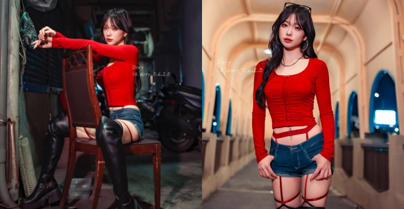 【WPT扑克】紅衣女孩！夜裡見「Dory」穿「性感吊帶」路過，粉絲正名：Dory橋