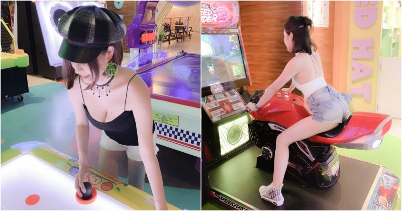 【WPT扑克】桃園電玩間「爆乳姐妹」洶湧視角引客人圍觀！現場「互動畫面」讓氣氛瞬間High爆