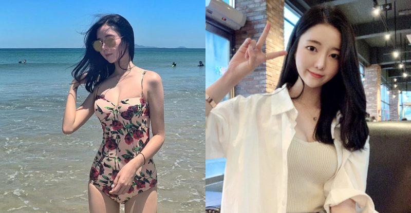 【WPT扑克】韓國美女超氣質！「Min Yee」碎花裸色泳衣大展白嫩美體，水汪大眼甜笑立馬讓人戀愛！