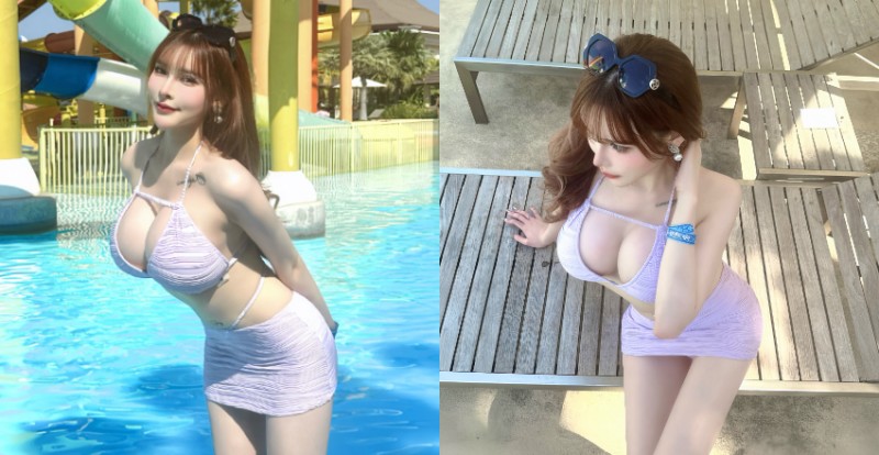 【WPT扑克】瘦到剩奶子！巨乳小精靈《姍姍33》曝光比基尼照簡直要爆了！