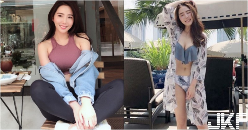 【WPT扑克】「美乳正妹」戶外用餐好撩人！運動內衣大秀「小蠻腰」！真的好辣哦！