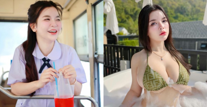 【WPT扑克】現在高中生發育這麼好？學生妹換上比基尼才知道她「泰」大