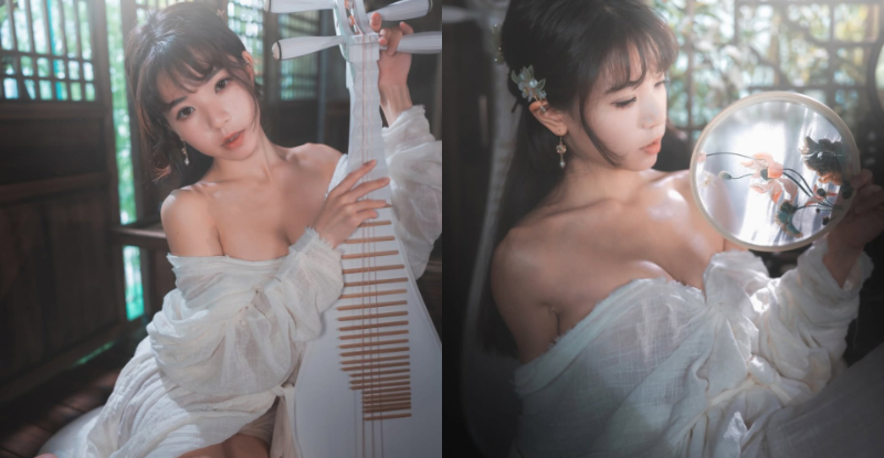 【WPT扑克】古香美人「瑀彤Shirley」衣落露花香，「香肩美乳」迷人又沈醉！