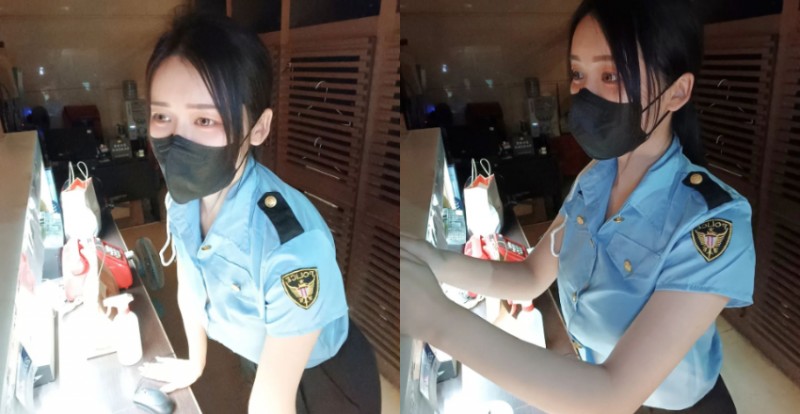 【WPT扑克】正妹警衛制服底下藏「兇殘胸器」　戰鬥力滿分不要輕易挑戰