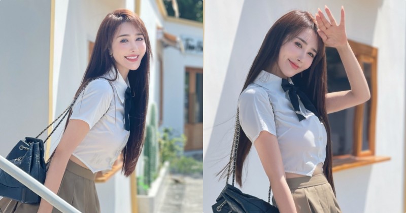 【WPT扑克】東方航空空姐化身「長直髮學姐」，「美豔的制服造型」太動人！