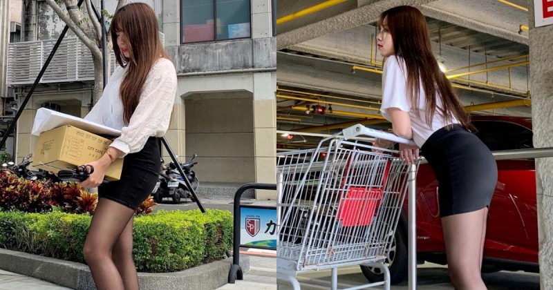 【WPT扑克】台灣人壽業務員「怡萍」OL套裝搭配黑絲襪　逆天曲線太性感