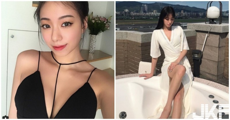 【WPT扑克】正妹「內衣線卡在深溝裡」，超激長美腿引起暴動啦～