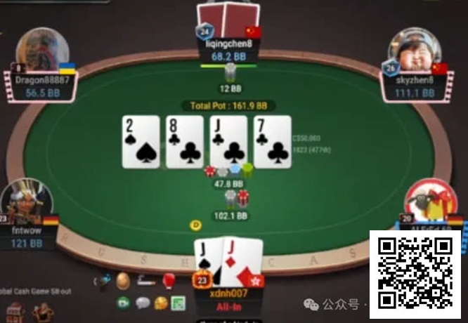 【WPT扑克】牌局分析：推allin的时机很完美