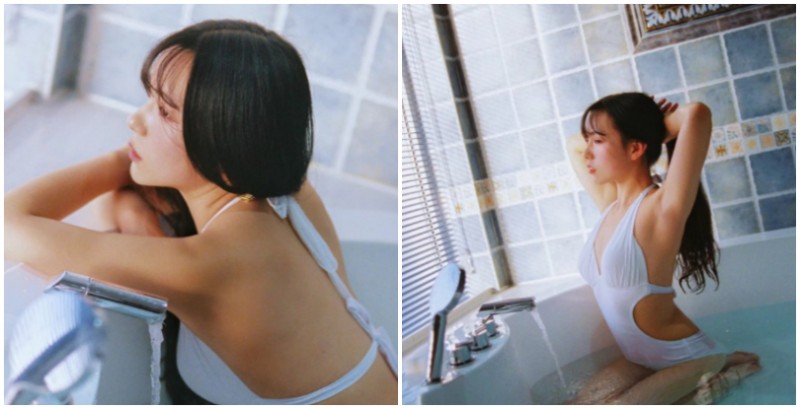 【WPT扑克】「小隻女孩」的浴室遊戲！少女穿上性感深V史庫水，平淡生活中的情慾火花！