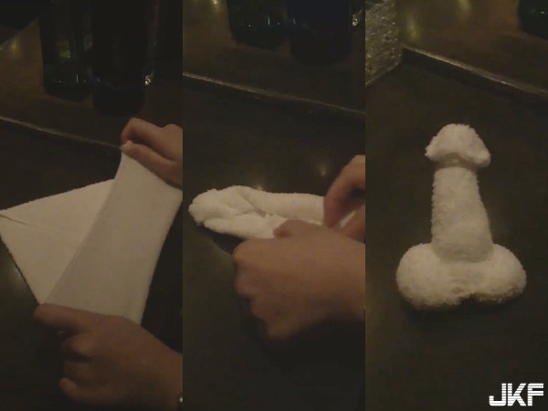 【WPT扑克】櫻花妹秀好手技　小毛巾70秒變「大GG」