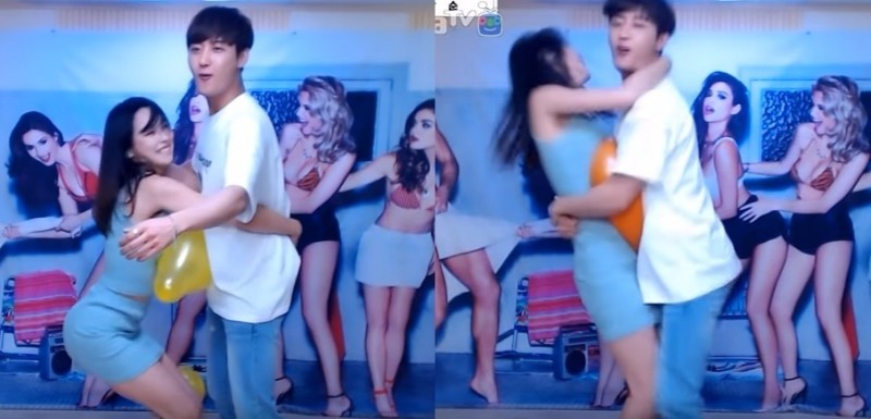 【WPT扑克】玩遊戲太認真！男生全力衝刺「向前頂」力道太勇猛！女生最後竟濕了…