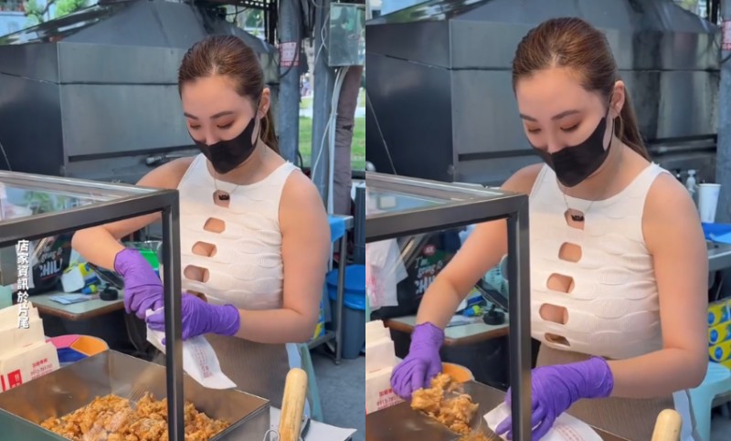 【WPT扑克】高雄自強夜市炸雞攤老闆娘身材超雄偉　部落客認證夠火辣！