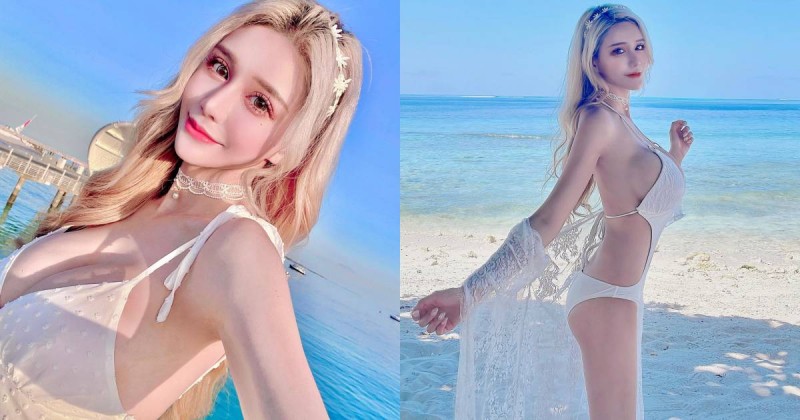 【WPT扑克】美豔正妹「Kimmy 翁希妍」海島度假，清涼比基尼秀「白嫩豪乳＋修長美腿」！