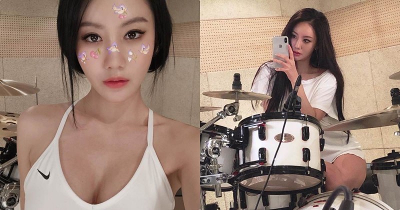 【WPT扑克】火辣爵士鼓正妹「演出時下衣失蹤」，惹火美尻形狀太養眼！