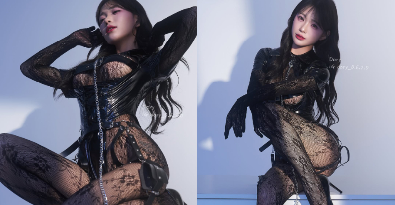 【WPT扑克】誘惑女特務「Dory」蕾絲勾引，「跪地爆乳」全民投降！