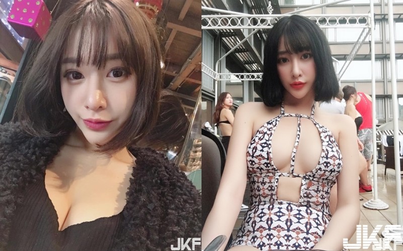 【WPT扑克】短髮爆乳妹「Nini 妮妮」開乳泳衣池邊炫乳　「超胸長輩」快把衣服給炸爛啦！