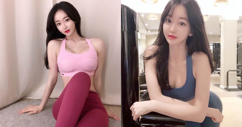 【WPT扑克】天菜！IG超優質「美胸健身長腿妹」，運動時胸前深溝曝光了！