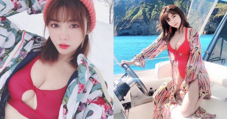 【WPT扑克】女神開船啦！「成語蕎」穿深 V 泳衣當老司機！「D 杯爆乳」辣翻整個龜山島！