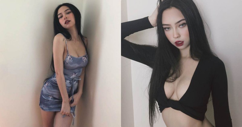 【WPT扑克】暗黑風火辣正妹「雙乳快蹦出」，惹火挖空裝「洞開好大」！