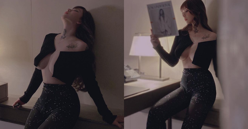 【WPT扑克】「高冷辣妹」猛乳只披金鍊衫，網狂嗨：「想要無罩駕駛！」