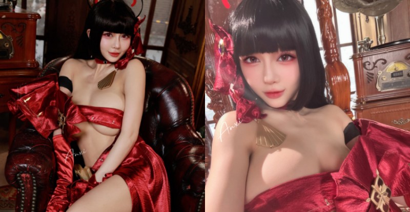 【WPT扑克】還以為沒穿！巨乳甜心《安希Anxi》化身爆乳莉央造型大受好評